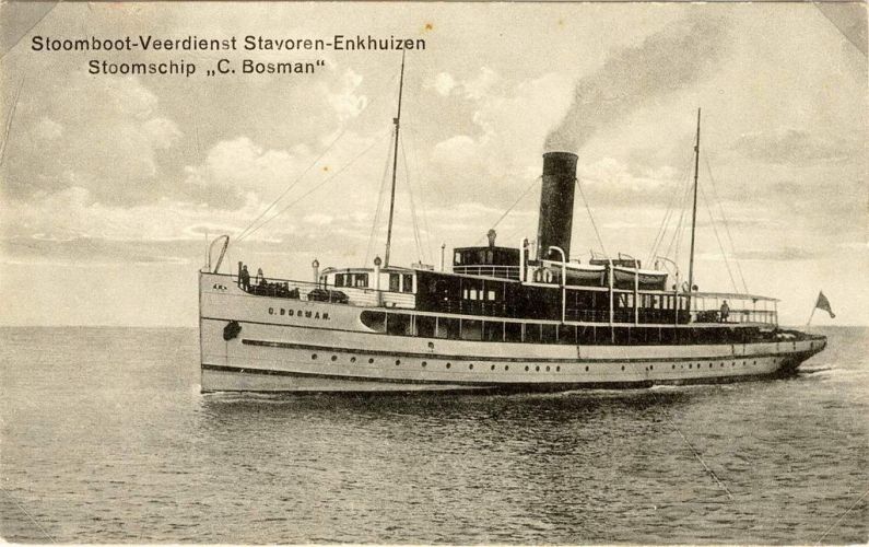 ss C. Bosman op zee